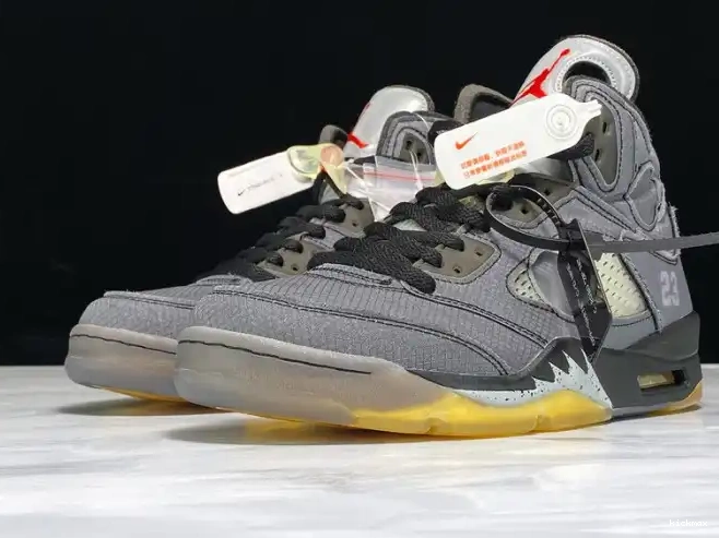 Rep MAX CT8480-001 5 Black x Off-White Jordan Air 0426